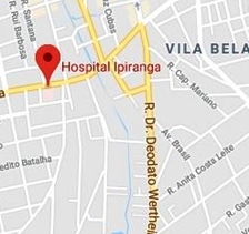 Hospital Ipiranga - mapa