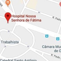 Hospital Nossa Senhora de Fátima - mapa
