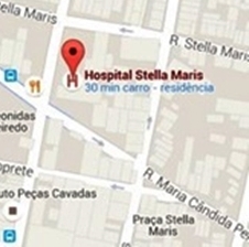 Hospital Stella Maris - mapa