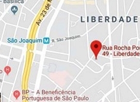 Hospital Adventista de São Paulo - mapa
