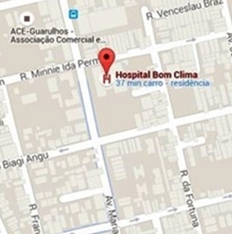 HOSPITAL BOM CLIMA - mapa