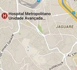 Hospital Hospital Metropolitano - mapa