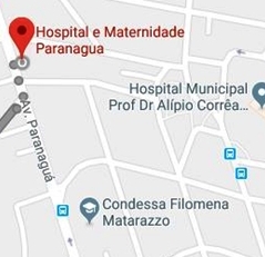 Hospital Paranagua - mapa
