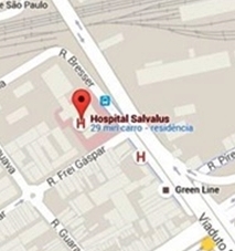 Hospital Salvalus - mapa