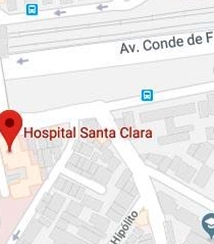 Hospital Hospital Santa Clara - mapa