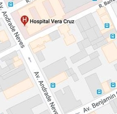 Hospital Vera Cruz - mapa